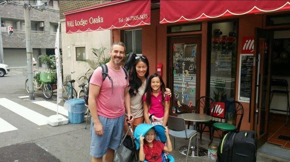 Vitti Lodge & Family Apartment - Hostel 오사카 외부 사진